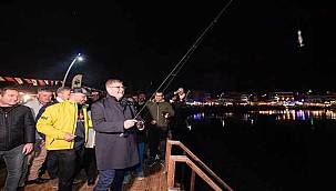 Mordoğan'da balık avı heyecanı