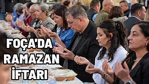 Birlik ve dayanışma sofrası Foça'da kuruldu