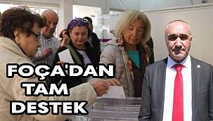 CHP'nin Foça'daki Ön Seçimine Yoğun Katılım... 