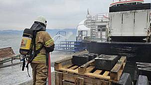İZDENİZ'den yangın tatbikatı
