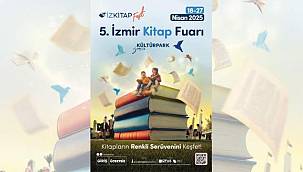 İZKİTAPFEST, baharın coşkusuyla Kültürpark'ta açılıyor