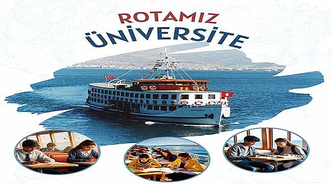 Bergama Vapuru rotasını gençler için çevirdi