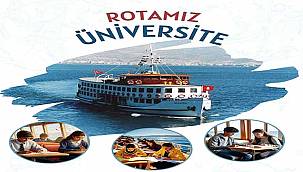 Bergama Vapuru rotasını gençler için çevirdi