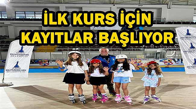 Buz Sporları Salonu'nda tekerlekli paten eğitimi başlıyor