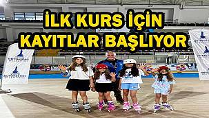 Buz Sporları Salonu'nda tekerlekli paten eğitimi başlıyor