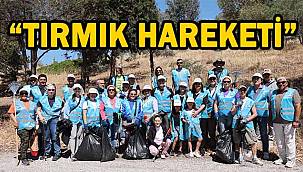 Foça'da Temiz Çevre ve Duyarlık İçin Tırmık Hareketi Başladı