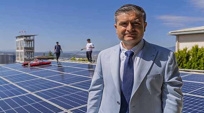 Güneş enerjisi ile yılda 13 milyon liralık tasarruf