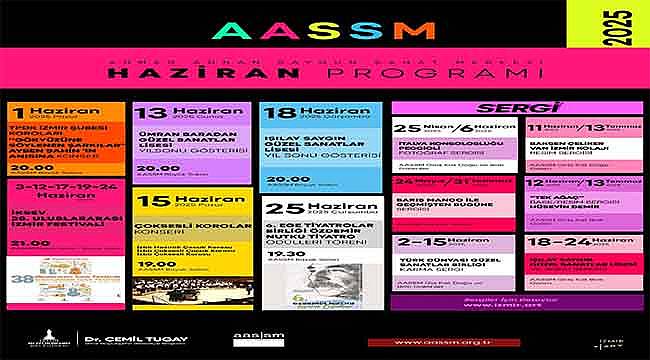 Haziran ayında sanat dolu günler