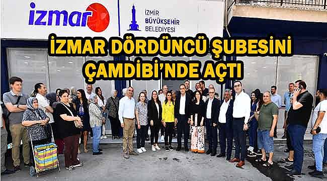 İzmir Tanzim Satış Marketi şubelerine bir yenisi daha eklendi