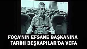 Beşkapılar Kalesi'nde Duygusal Anlar: Foça'nın Efsane Başkanı Nihat Dirim Belgeseliyle Anıldı