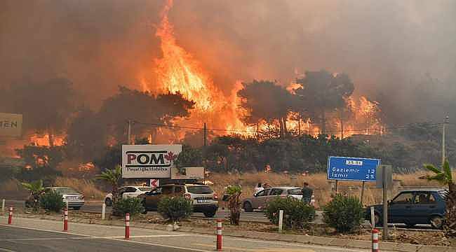 İZPA İzmir'in orman yangını risk haritasını oluşturdu