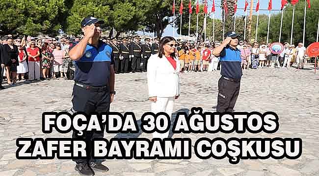 Büyük Zaferin 103.Yılı Foça'da Coşkuyla Kutlandı