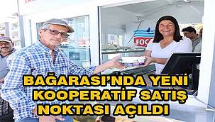 Foça Bağarası'nda Kooperatif Ürünleri İçin Yeni Satış Noktası Açıldı