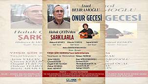 Foça Belediyesi'nden Ataol Behramoğlu Onur Gecesi