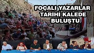 Foça'da Edebiyat Rüzgarı: Yedi Yazar Tarihi Kalede Buluştu