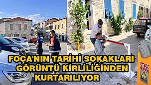 Foça'da Gelişigüzel Parka Bariyerli Çözüm