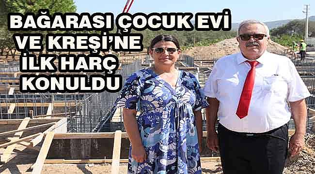 Reha Midilli Vakfı, Foça'yı geleceğe hazırlıyor: Bağarası Çocuk Evi ve Kreşi'nin temeli atıldı
