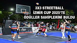 3x3 Streetball İzmir Cup 2025'te ödüller sahiplerini buldu