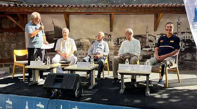 İzmir İtfaiyesi'nin çınarları genç meslektaşları ile buluştu