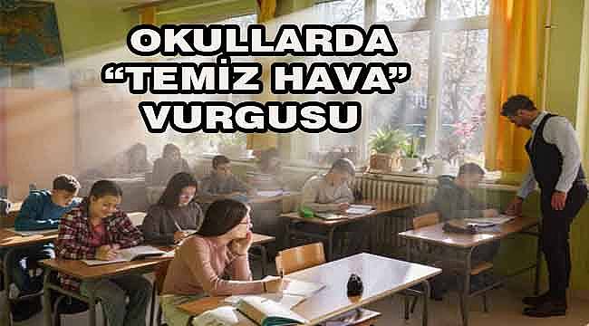 MMO İzmir Şubesi'nden uyarı: "Okullarda Taze Hava Şart"