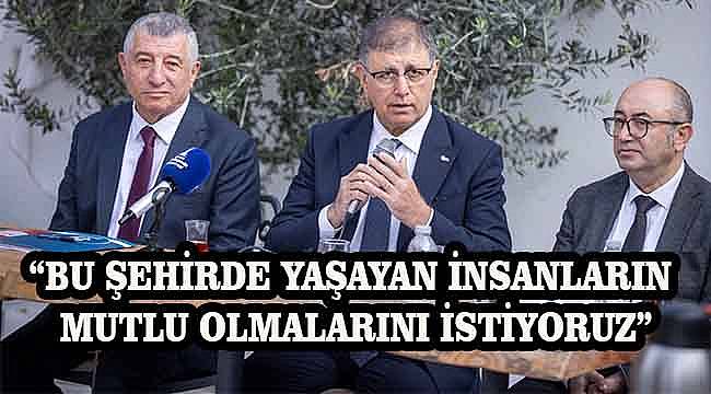 Başkan Tugay, Güzelbahçeli muhtarları dinledi