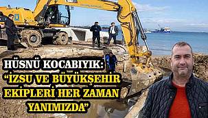 Yeni Foça’da taşkın kabusu bitti