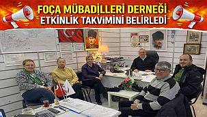 Foça Mübadilleri Derneği Etkinlik Takvimini Belirledi 