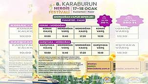 İZDENİZ’den Nergis Festivali’ne özel seferler