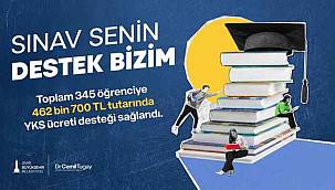 İzmir Büyükşehir Belediyesi’nden YKS ücreti desteği