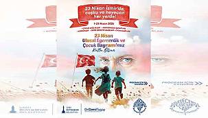 İzmir'de 23 Nisan coşkusu dört bir yanda