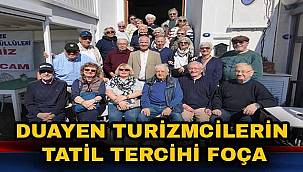 Dünyaca ünlü otellerin eski genel müdürleri Foça'da buluştu