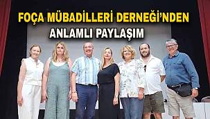Foça Mübadilleri Derneği'nden Anlamlı Paylaşım