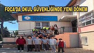 Foça Okullarında Güvenlik Önlemleri Artırıldı