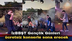 İzBBŞT Gençlik Günleri ücretsiz konserle sona erecek
