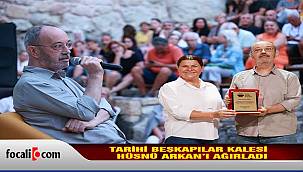 Hüsnü Arkan'dan Foça'da öykü ve müzik söyleşisi